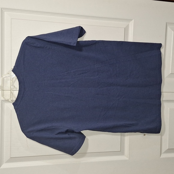 Patagonia "Live Simply"  recycled cotton pullover t-shirt work wear - S - blue - Picture 3 of 6
